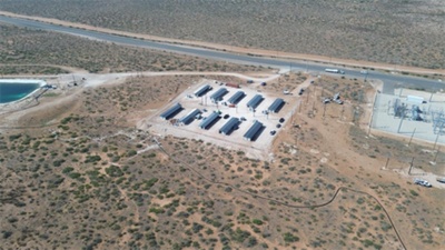 A modern mining farm equipped with multiple ASIC miners