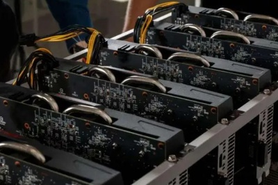 A modern ASIC miner designed for Bitcoin mining, showcasing its compact and efficient design.