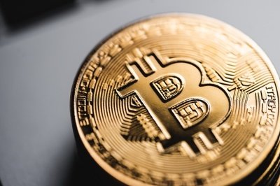 A graph showing the fluctuating price of Bitcoin over time
